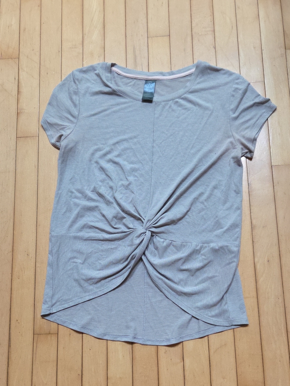 Champion Short Sleeve Knot-Front Tee